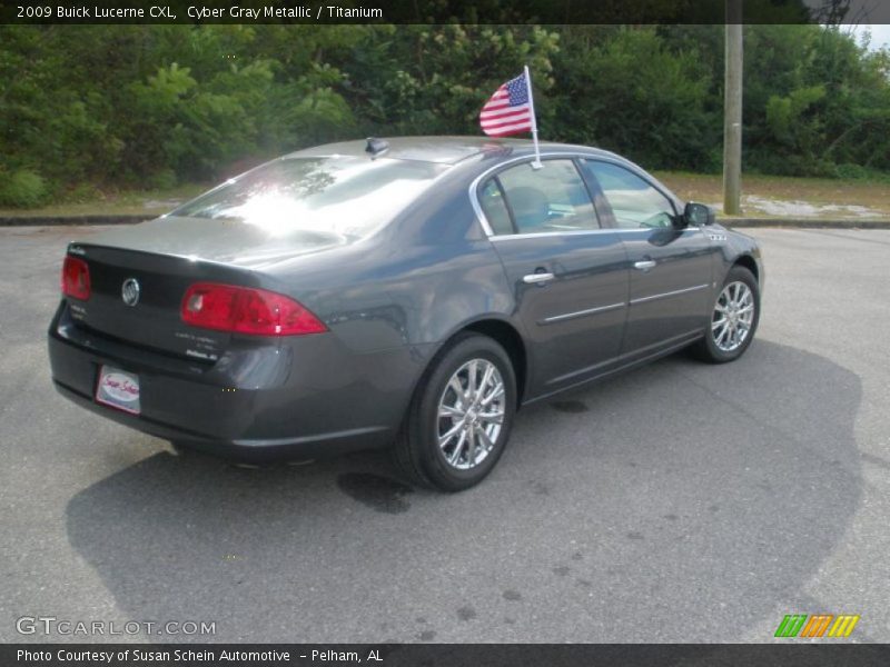Cyber Gray Metallic / Titanium 2009 Buick Lucerne CXL