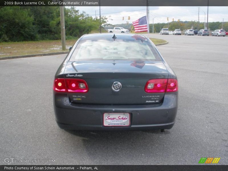 Cyber Gray Metallic / Titanium 2009 Buick Lucerne CXL