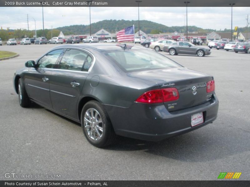 Cyber Gray Metallic / Titanium 2009 Buick Lucerne CXL