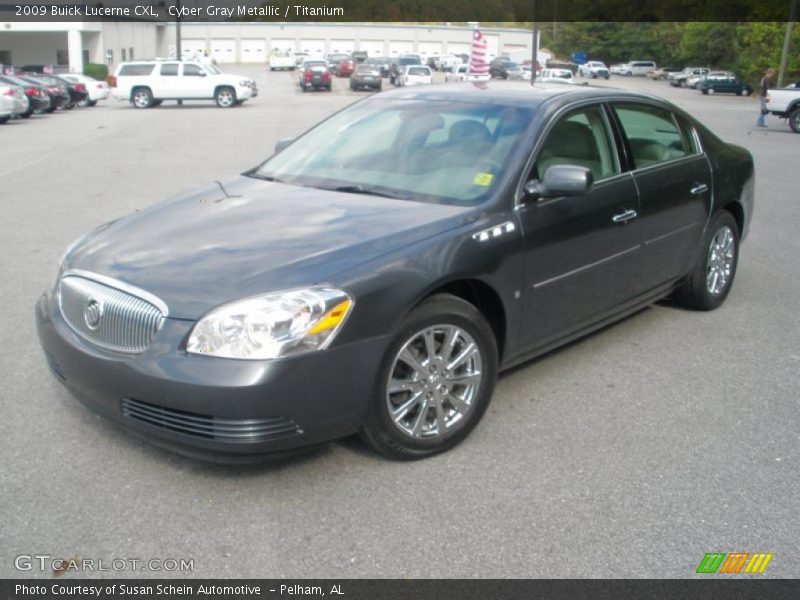 Cyber Gray Metallic / Titanium 2009 Buick Lucerne CXL