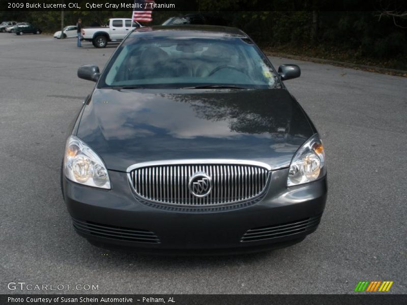 Cyber Gray Metallic / Titanium 2009 Buick Lucerne CXL