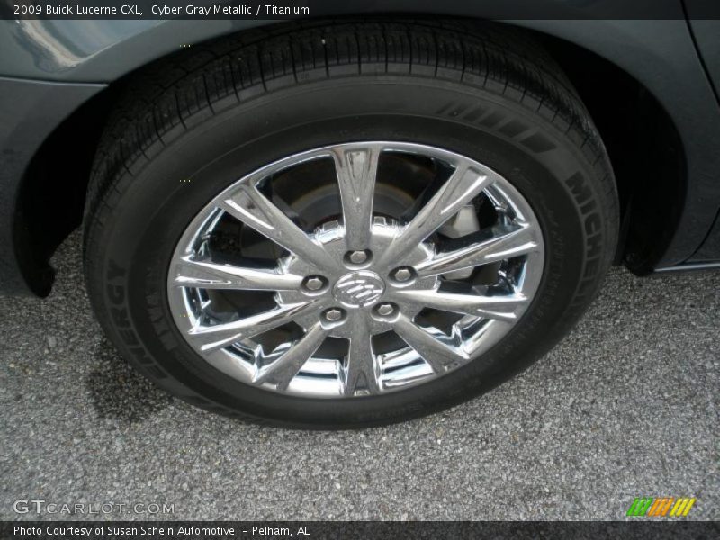 Cyber Gray Metallic / Titanium 2009 Buick Lucerne CXL