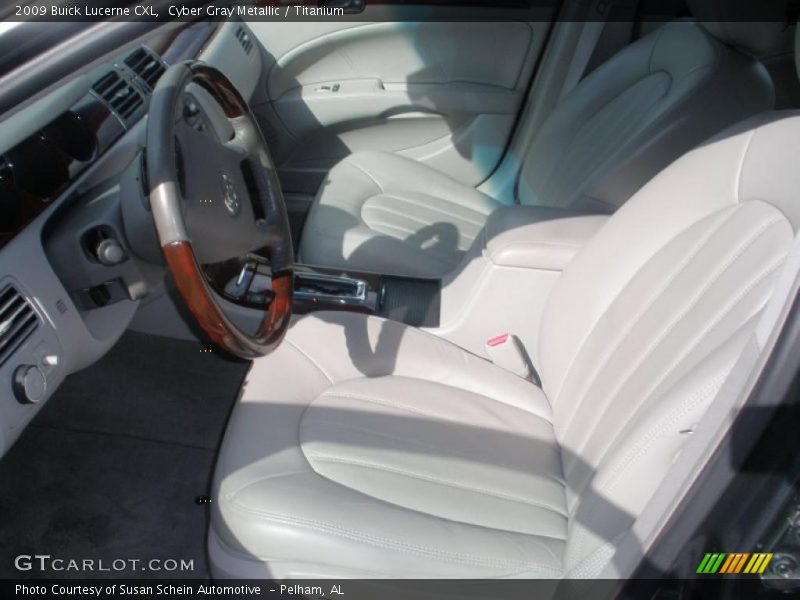 Cyber Gray Metallic / Titanium 2009 Buick Lucerne CXL
