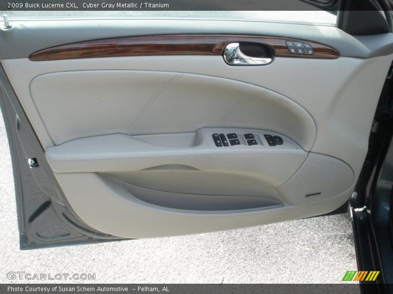 Cyber Gray Metallic / Titanium 2009 Buick Lucerne CXL