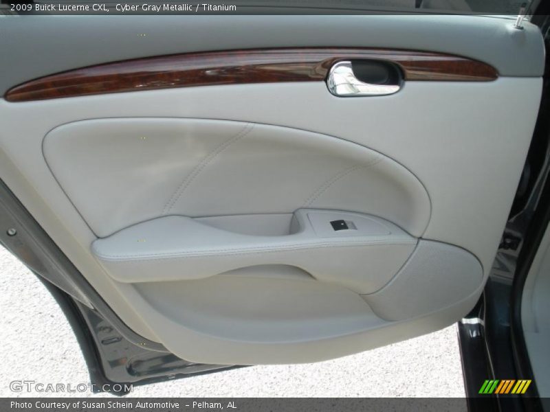 Cyber Gray Metallic / Titanium 2009 Buick Lucerne CXL
