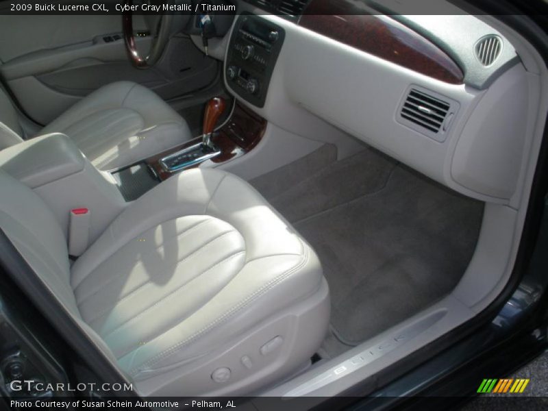 Cyber Gray Metallic / Titanium 2009 Buick Lucerne CXL
