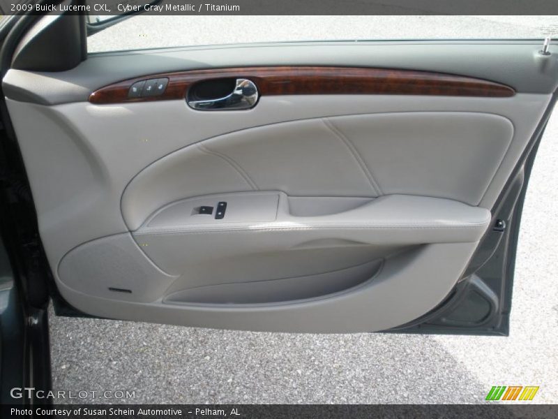 Cyber Gray Metallic / Titanium 2009 Buick Lucerne CXL