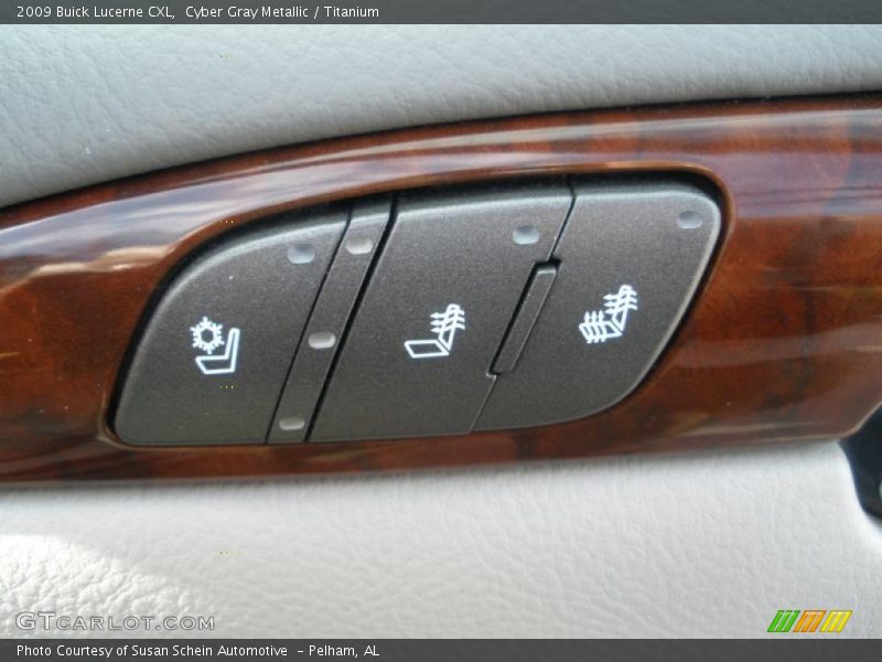 Cyber Gray Metallic / Titanium 2009 Buick Lucerne CXL