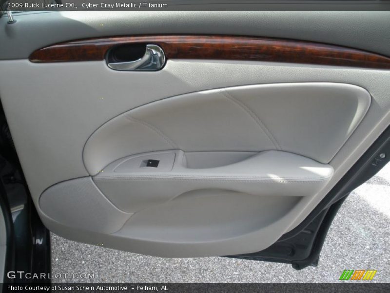 Cyber Gray Metallic / Titanium 2009 Buick Lucerne CXL