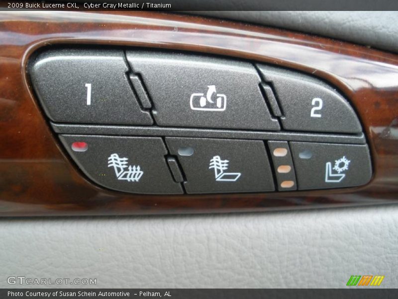 Cyber Gray Metallic / Titanium 2009 Buick Lucerne CXL