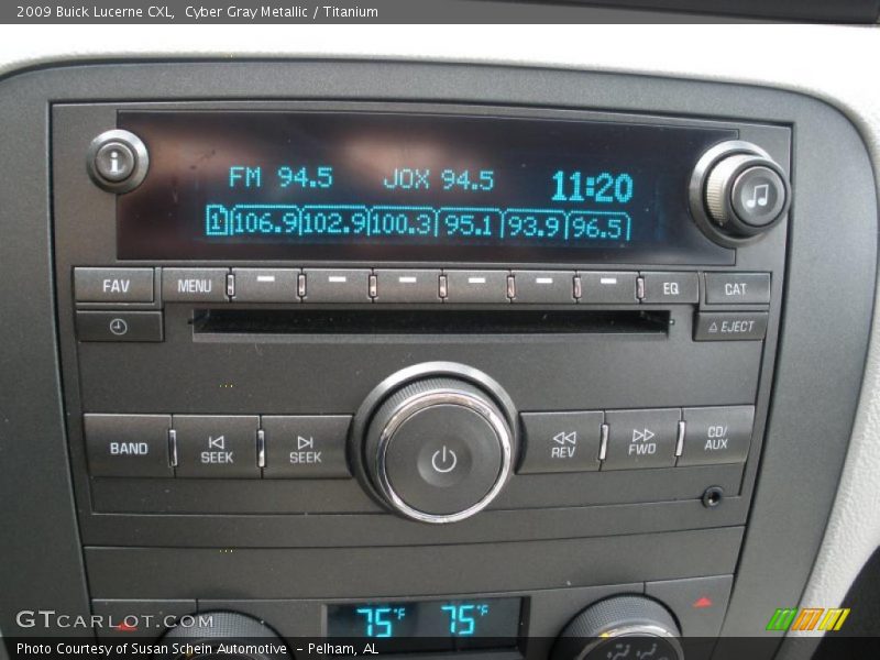 Cyber Gray Metallic / Titanium 2009 Buick Lucerne CXL