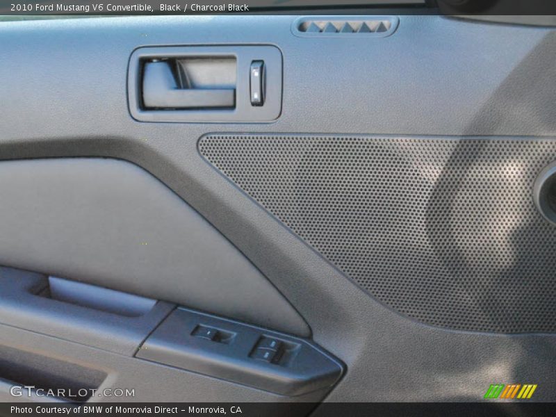Black / Charcoal Black 2010 Ford Mustang V6 Convertible