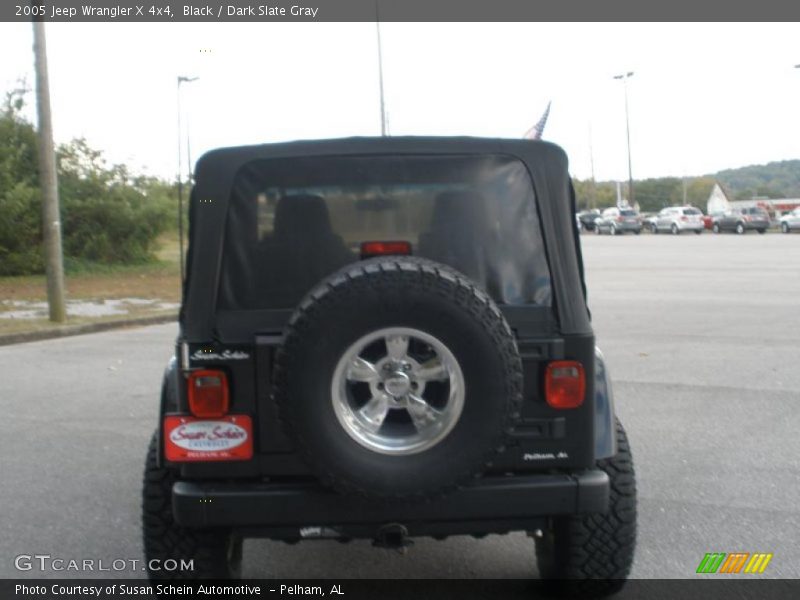 Black / Dark Slate Gray 2005 Jeep Wrangler X 4x4