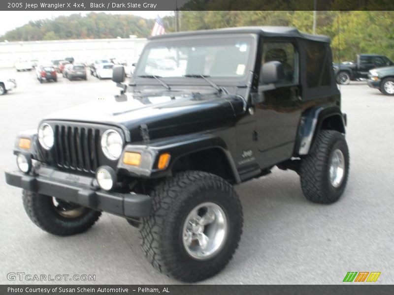 Black / Dark Slate Gray 2005 Jeep Wrangler X 4x4