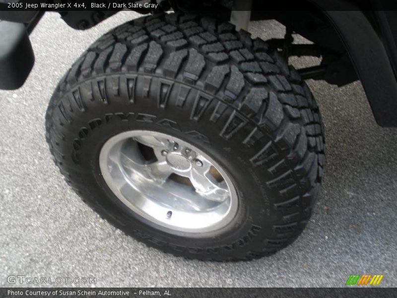 Black / Dark Slate Gray 2005 Jeep Wrangler X 4x4
