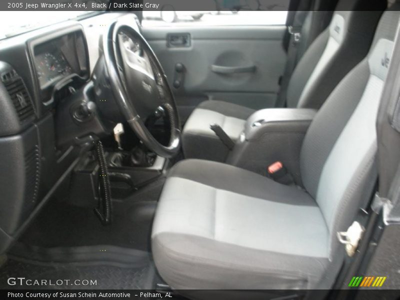  2005 Wrangler X 4x4 Dark Slate Gray Interior