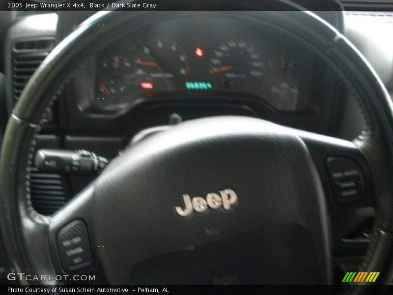 Black / Dark Slate Gray 2005 Jeep Wrangler X 4x4
