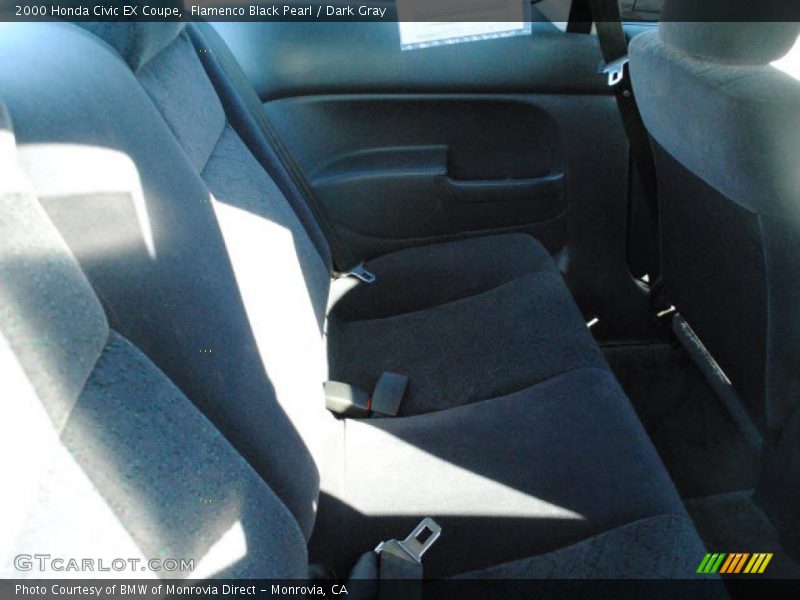 Flamenco Black Pearl / Dark Gray 2000 Honda Civic EX Coupe