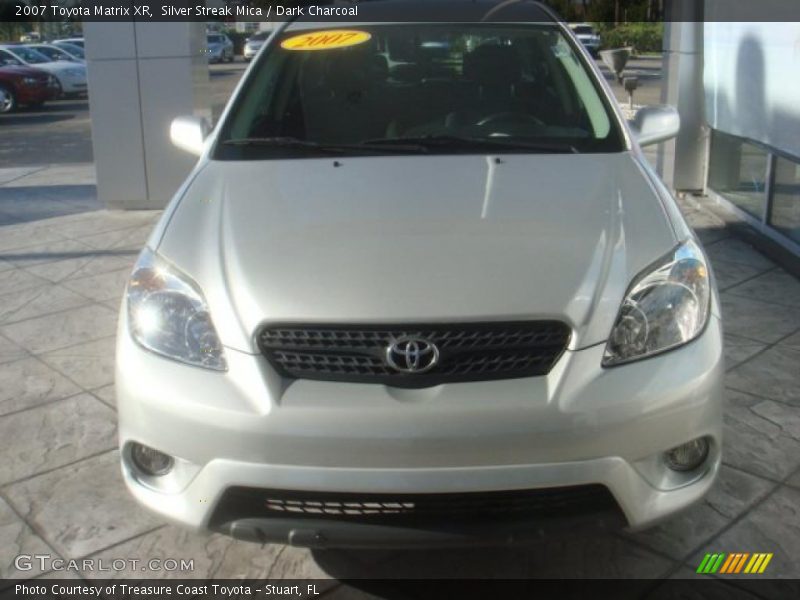 Silver Streak Mica / Dark Charcoal 2007 Toyota Matrix XR