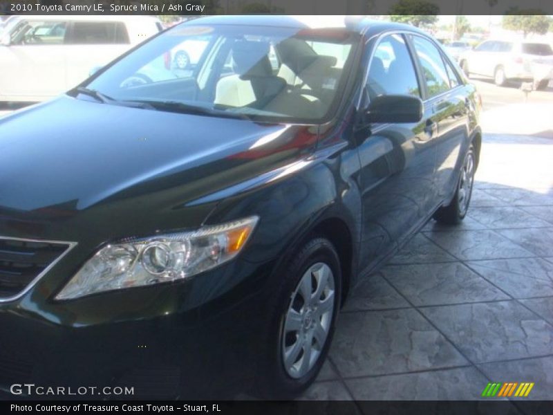 Spruce Mica / Ash Gray 2010 Toyota Camry LE