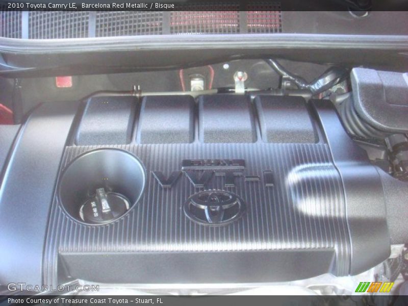 Barcelona Red Metallic / Bisque 2010 Toyota Camry LE