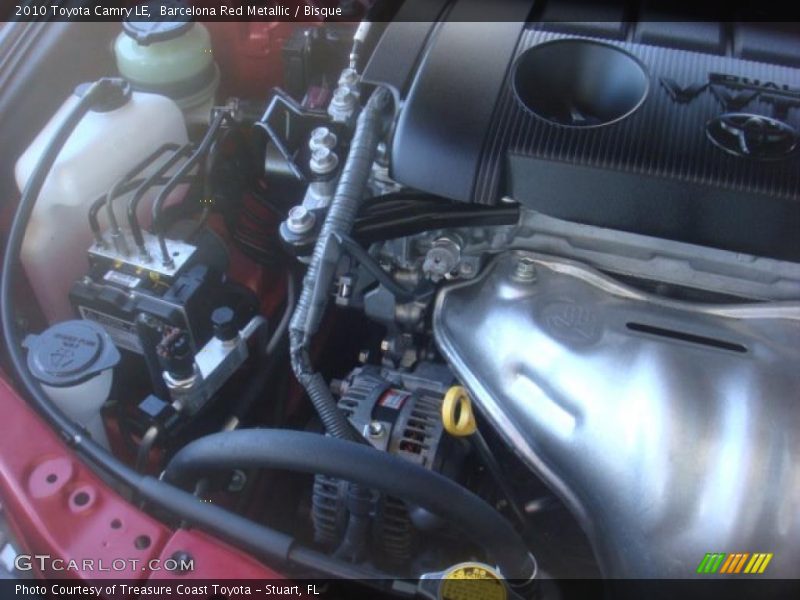 Barcelona Red Metallic / Bisque 2010 Toyota Camry LE