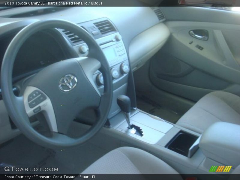 Barcelona Red Metallic / Bisque 2010 Toyota Camry LE