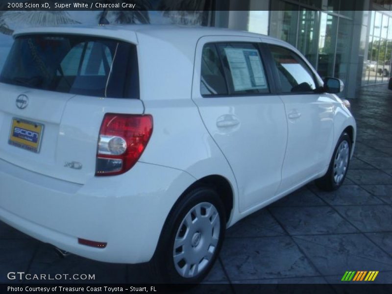 Super White / Charcoal Gray 2008 Scion xD