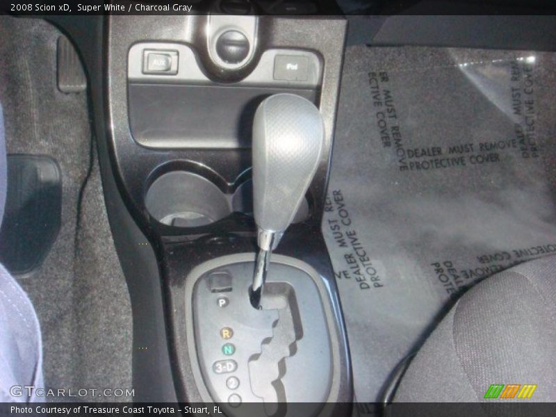 Super White / Charcoal Gray 2008 Scion xD