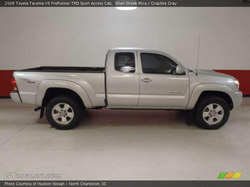 Silver Streak Mica / Graphite Gray 2006 Toyota Tacoma V6 PreRunner TRD Sport Access Cab