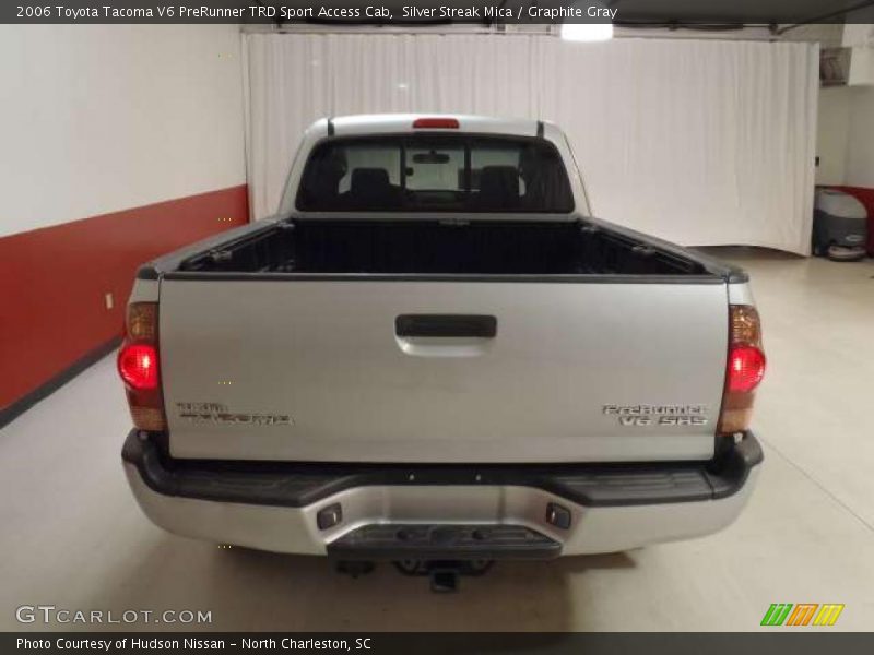 Silver Streak Mica / Graphite Gray 2006 Toyota Tacoma V6 PreRunner TRD Sport Access Cab