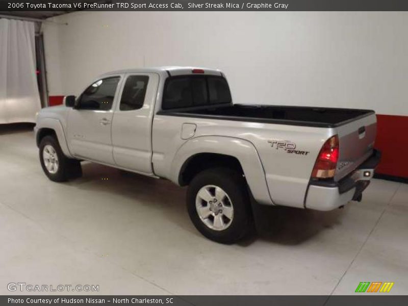 Silver Streak Mica / Graphite Gray 2006 Toyota Tacoma V6 PreRunner TRD Sport Access Cab