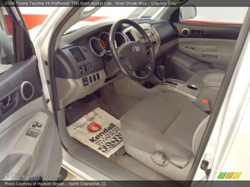 Silver Streak Mica / Graphite Gray 2006 Toyota Tacoma V6 PreRunner TRD Sport Access Cab