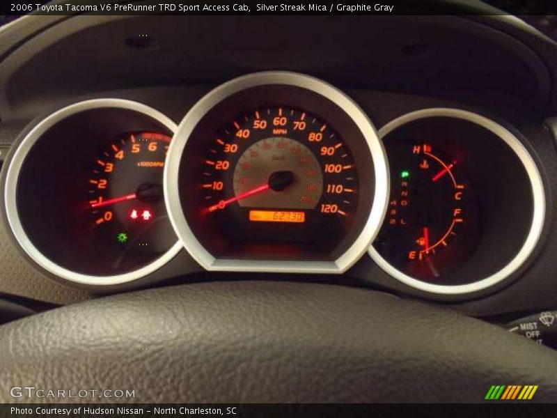 Silver Streak Mica / Graphite Gray 2006 Toyota Tacoma V6 PreRunner TRD Sport Access Cab