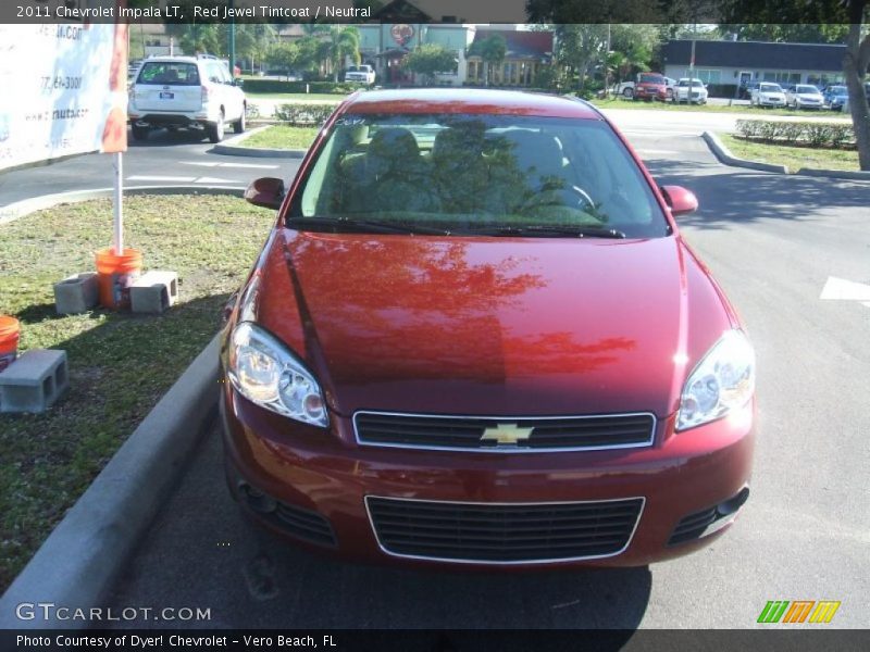 Red Jewel Tintcoat / Neutral 2011 Chevrolet Impala LT