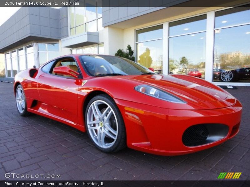 Front 3/4 View of 2006 F430 Coupe F1