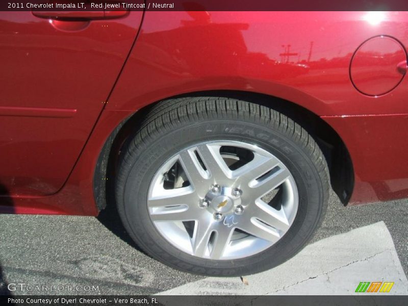 Red Jewel Tintcoat / Neutral 2011 Chevrolet Impala LT