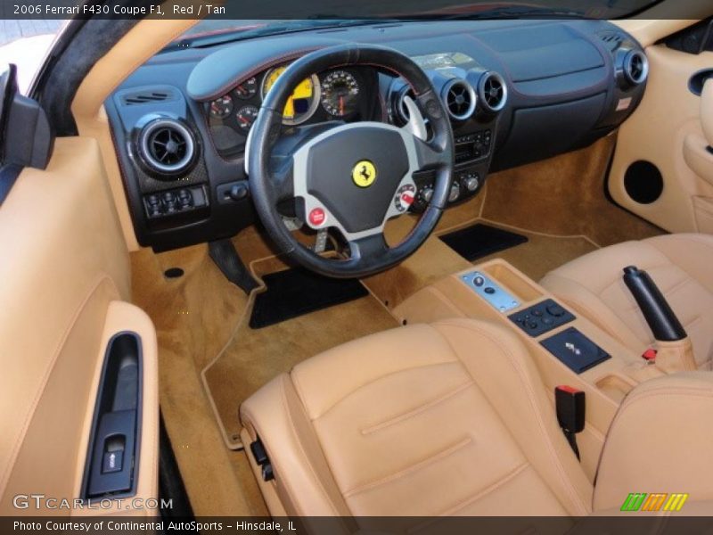 Tan Interior - 2006 F430 Coupe F1 