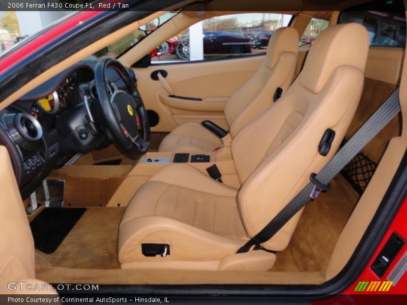  2006 F430 Coupe F1 Tan Interior