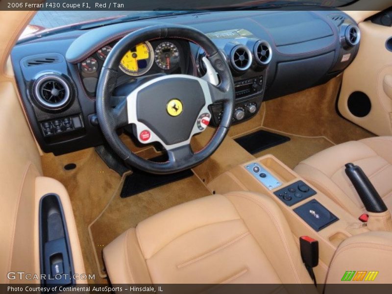 Tan Interior - 2006 F430 Coupe F1 
