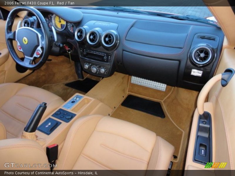 Dashboard of 2006 F430 Coupe F1