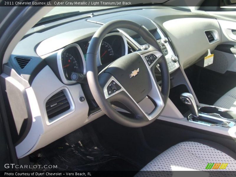 Light Titanium/Jet Black Interior - 2011 Equinox LS 