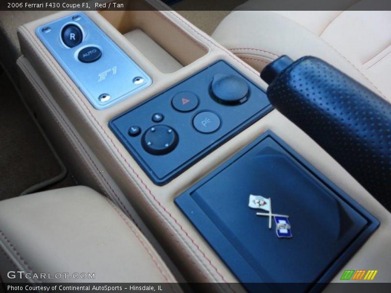 Controls of 2006 F430 Coupe F1