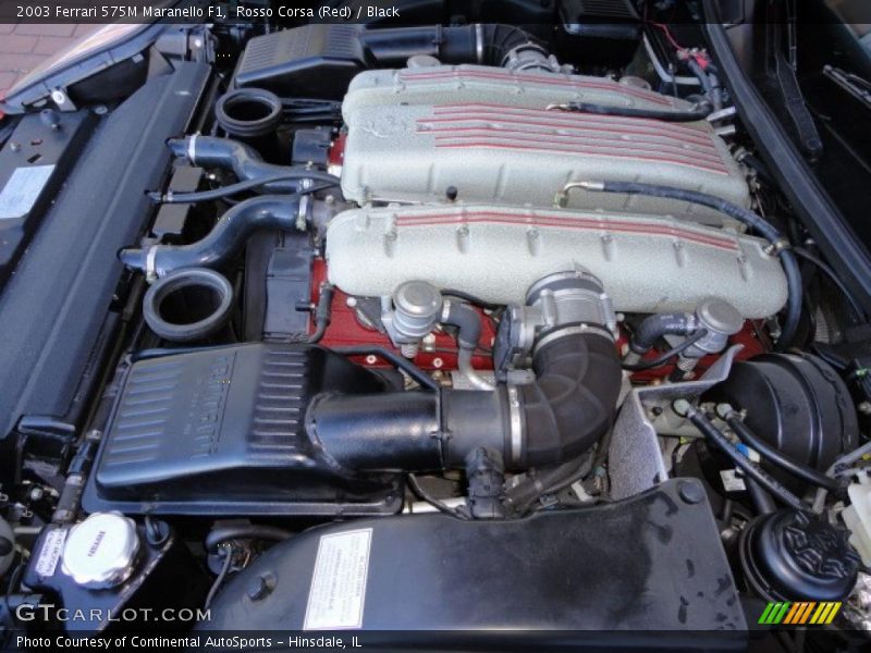  2003 575M Maranello F1 Engine - 5.7 Liter DOHC 48-Valve V12