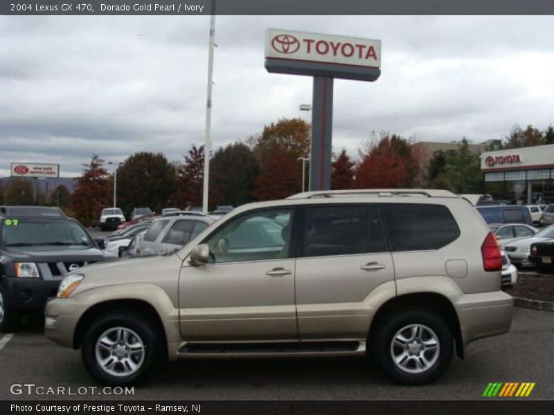 Dorado Gold Pearl / Ivory 2004 Lexus GX 470