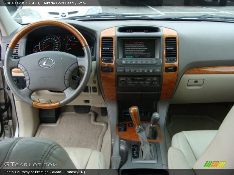 Dashboard of 2004 GX 470