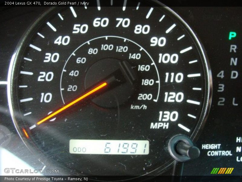 Dorado Gold Pearl / Ivory 2004 Lexus GX 470