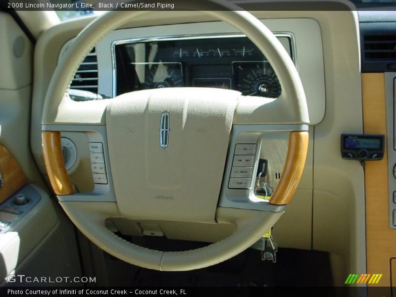  2008 Navigator L Elite Steering Wheel