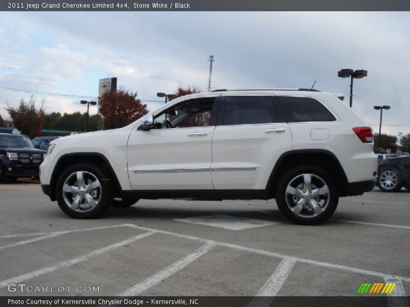 Stone White / Black 2011 Jeep Grand Cherokee Limited 4x4