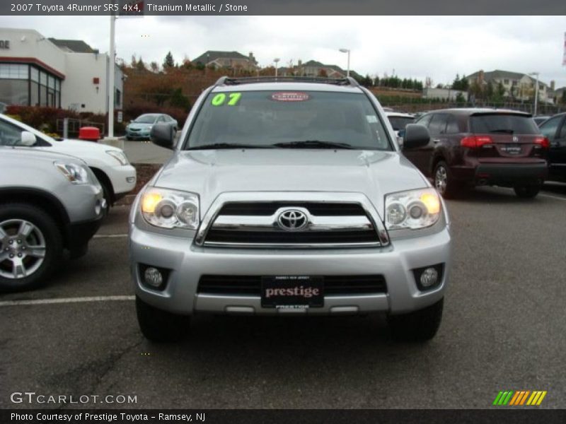 Titanium Metallic / Stone 2007 Toyota 4Runner SR5 4x4